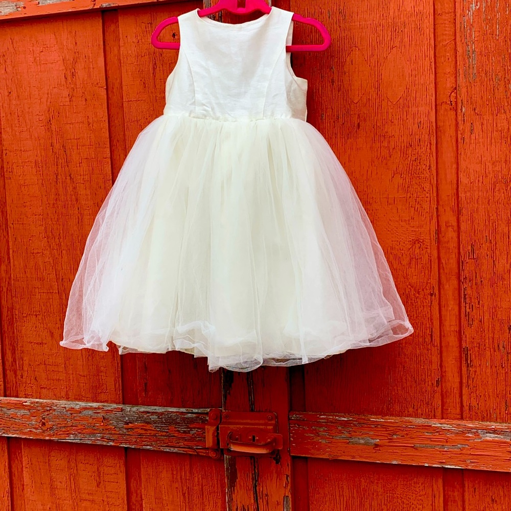 David’s Bridal flower girl dress